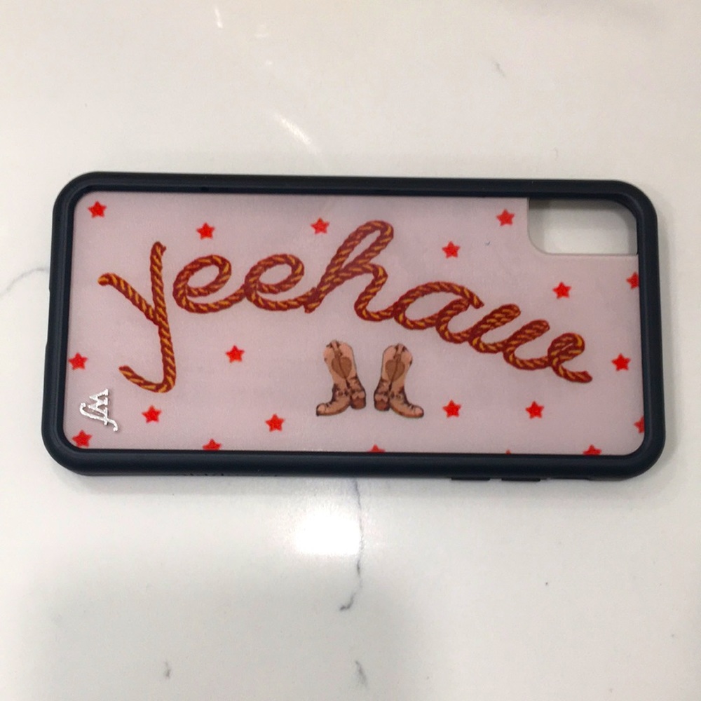 Wildflower Yeehaw Apple XS Max IPhone case